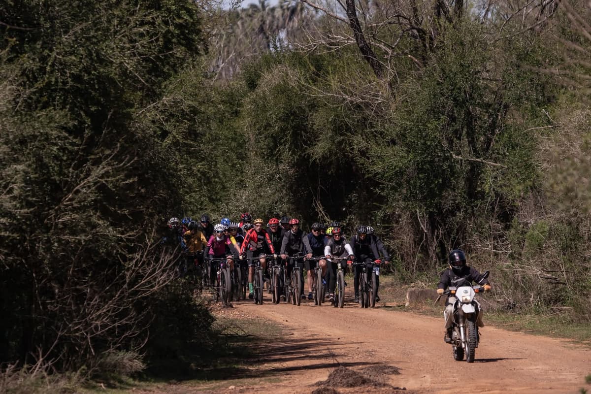 Ubajay volvió a llenarse de bicicletas, naturaleza y encuentros
