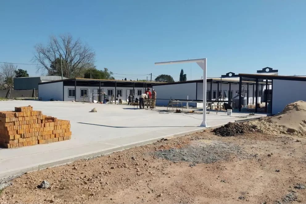 En San Justo avanza una obra estratégica para la educación técnica de la región
